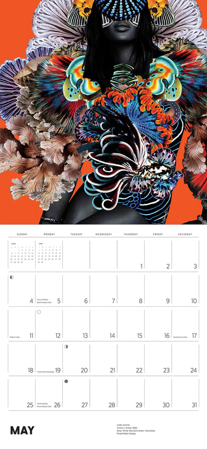 Lolita Lorenzo: Empower 2025 Wall Calendar