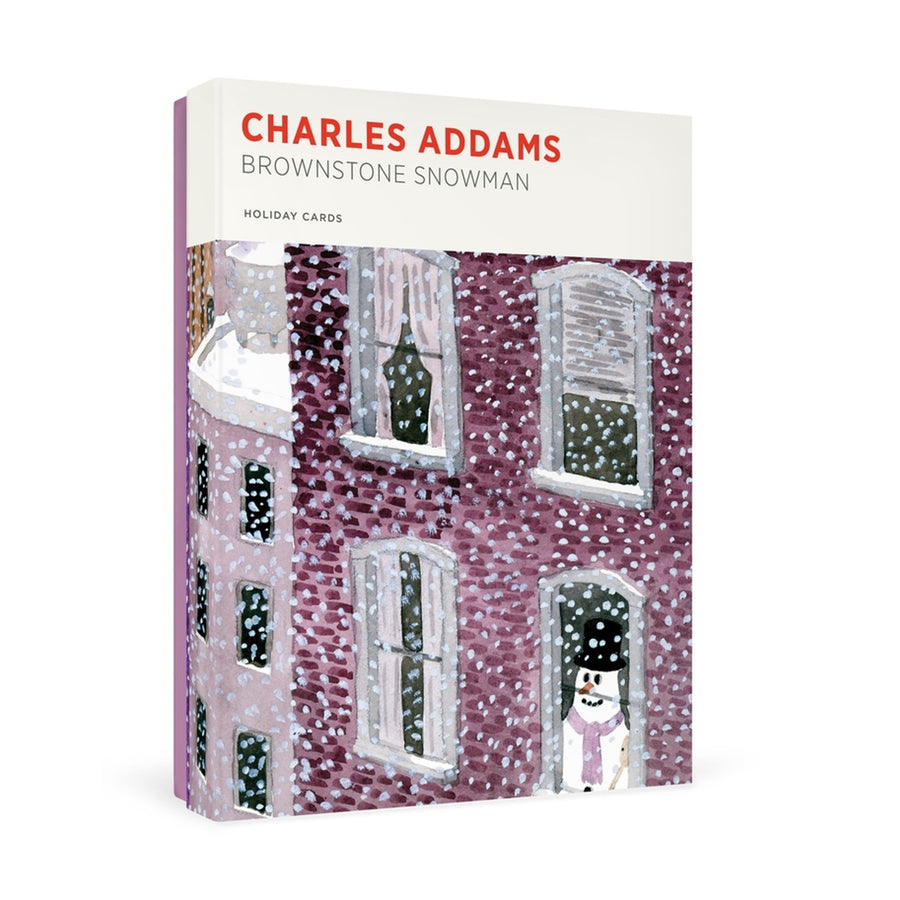 Charles Addams: Brownstone Snowman Boxed Holiday Cards