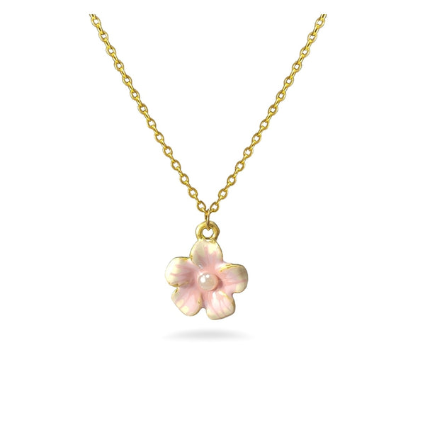 Cherry Blossom Pendant with Freshwater Pearl