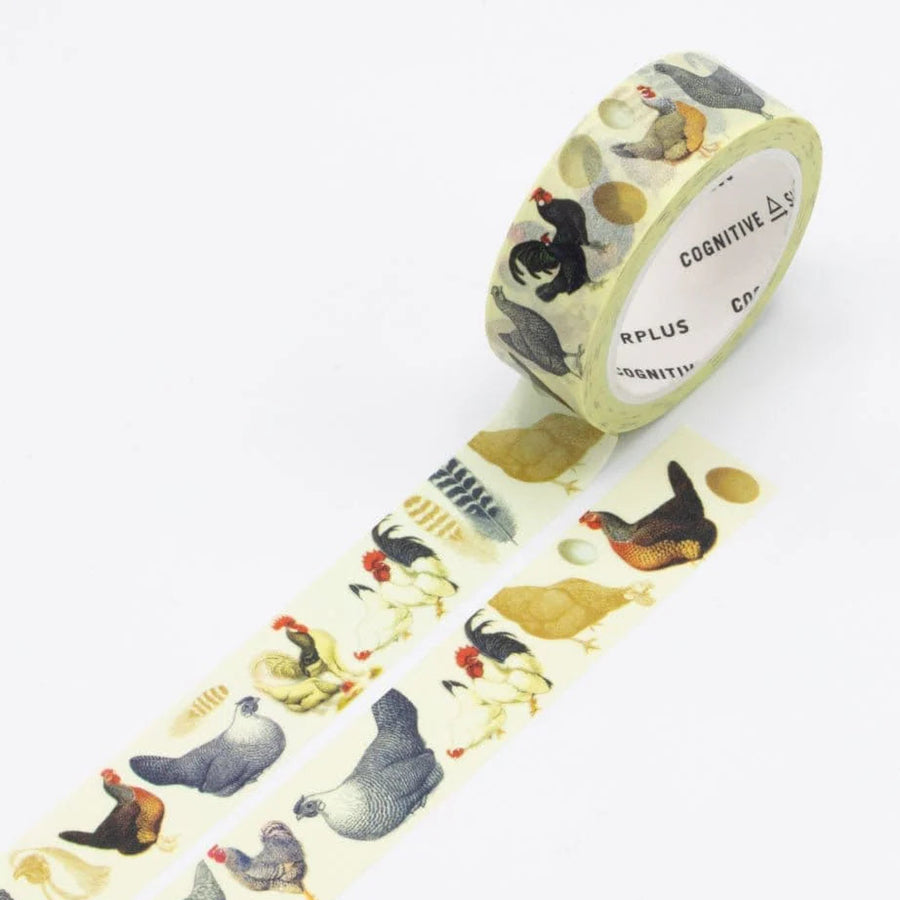 Chickens Washi Tape