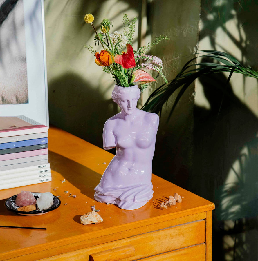 Lilac Venus Vase