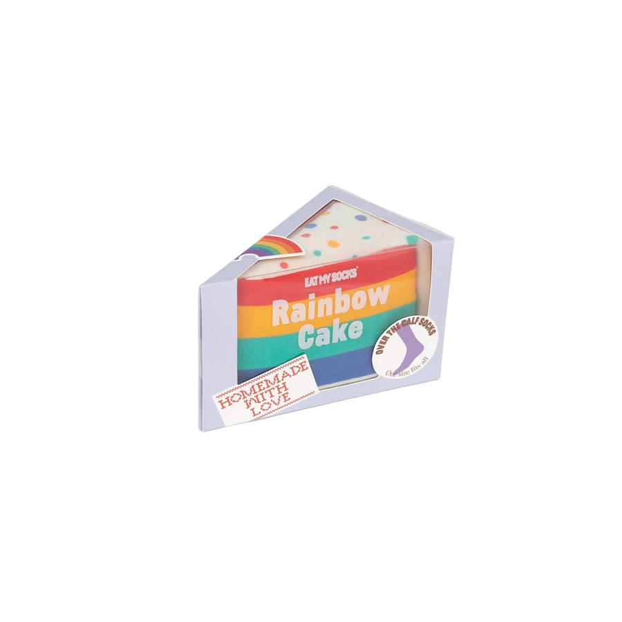 Eat My Socks Adult Rainbow Cake