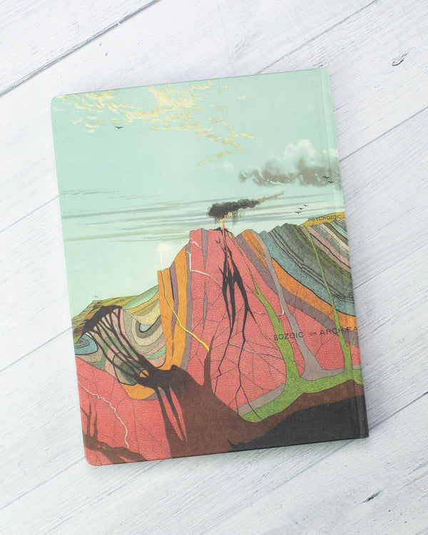 Earth's Geology Hardcover Notebook