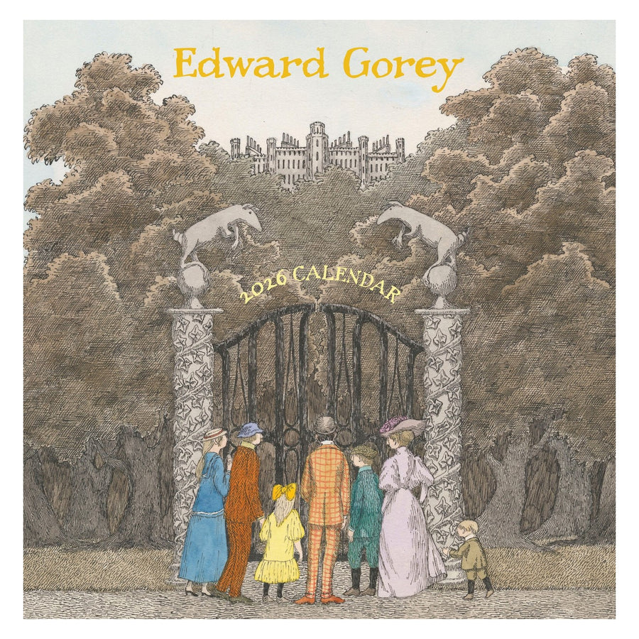 Edward Gorey 2026 Wall Calendar