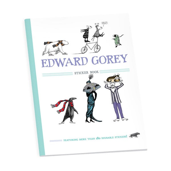 Edward Gorey Sticker Book