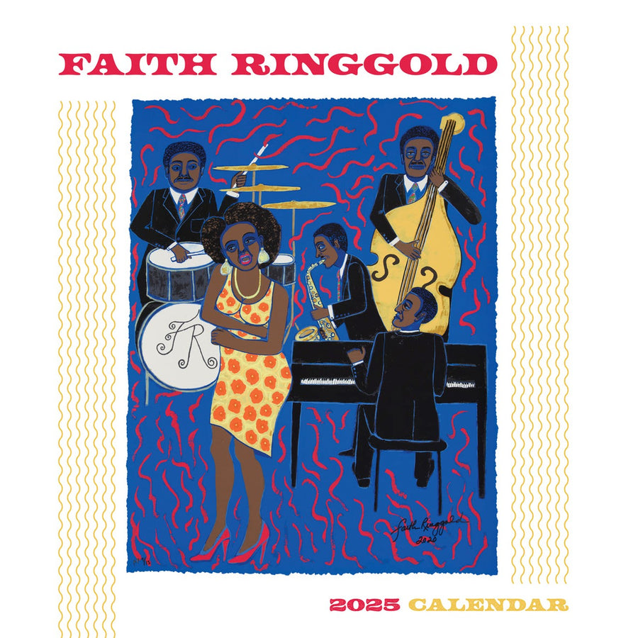 Faith Ringgold 2025 Wall Calendar