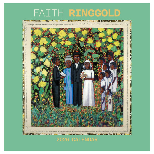 Faith Ringgold 2026 Wall Calendar