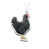 Fancy Chicken Ornament