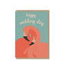 Flamingos Wedding Greeting Card