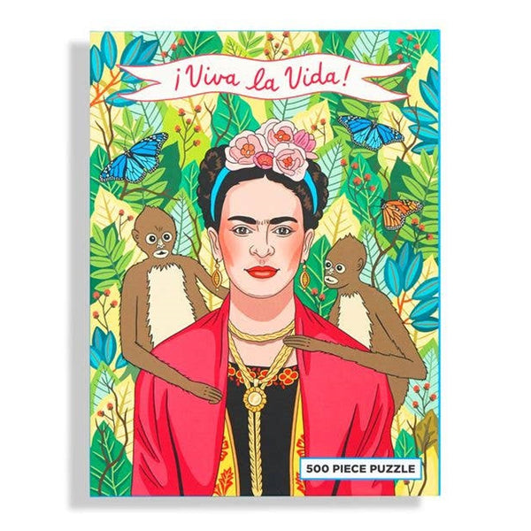 Frida Viva La Vida 500 Piece Jigsaw Puzzle