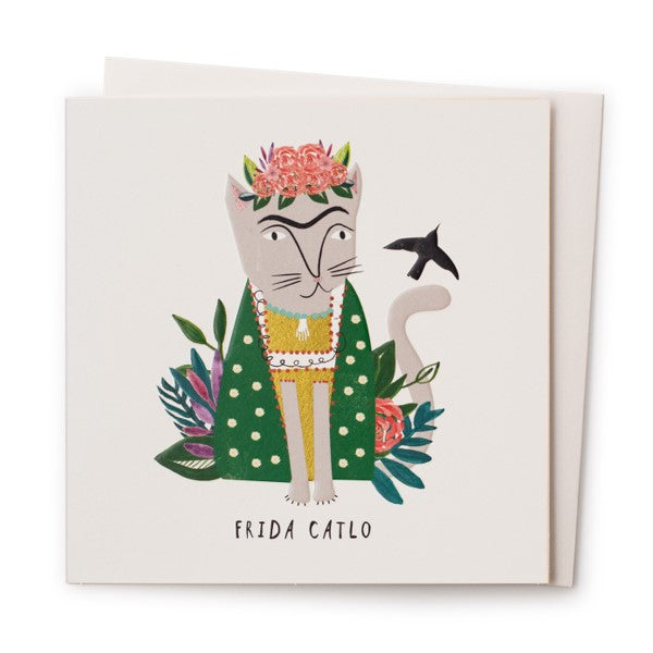 Frida Catlo Greeting Card
