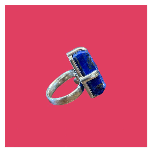 Gabriel Pena Lapis Lazuli Sterling Silver Ring