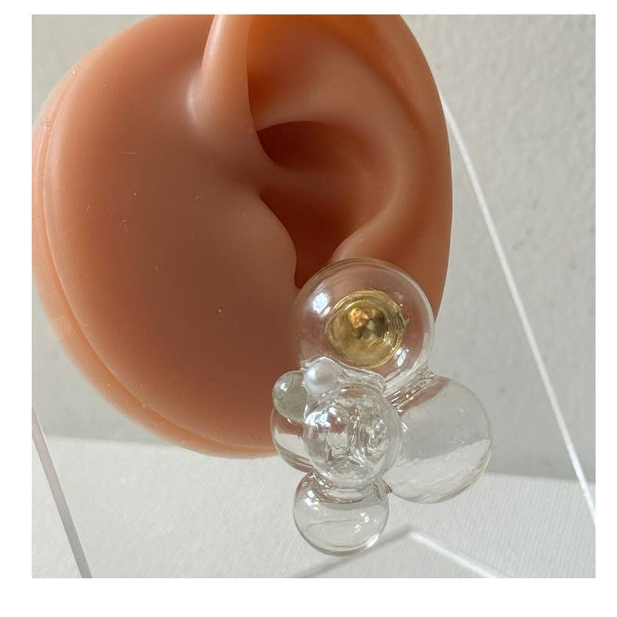 Glass Bubble Earrings