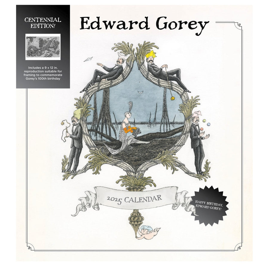 Edward Gorey: Centennial Edition 2025 Calendar