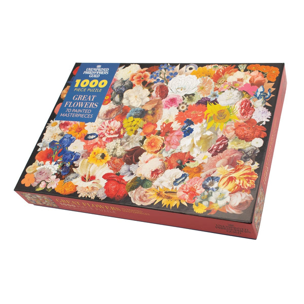 Great Flowers of Art 1000 Piece Jigsaw Puzzle