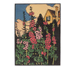 Hollyhock Garden Birthday Card