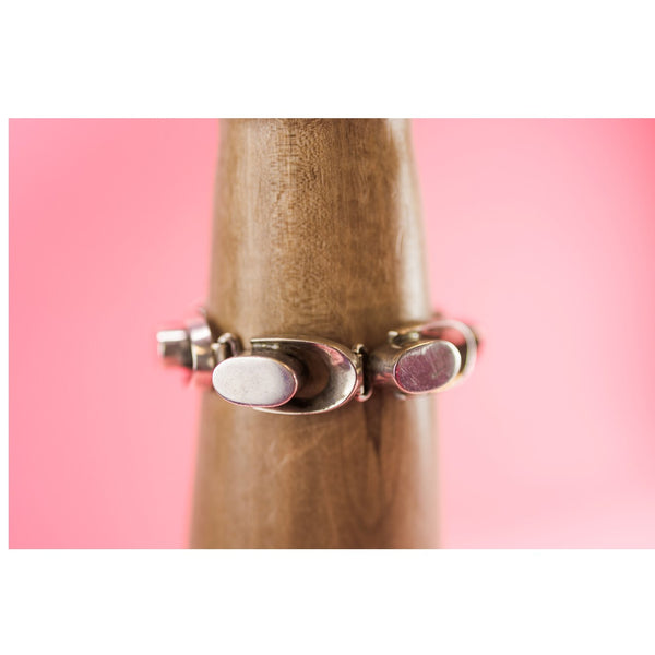 Vintage Sterling Silver Horseshoe Bracelet