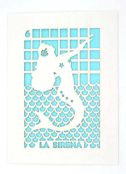 La Sirena Greeting Card