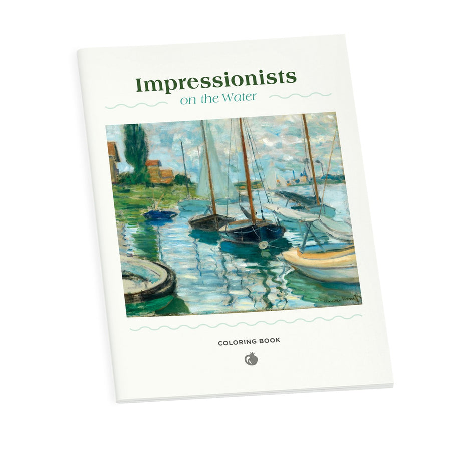 Impressionist on Water Coloring Book