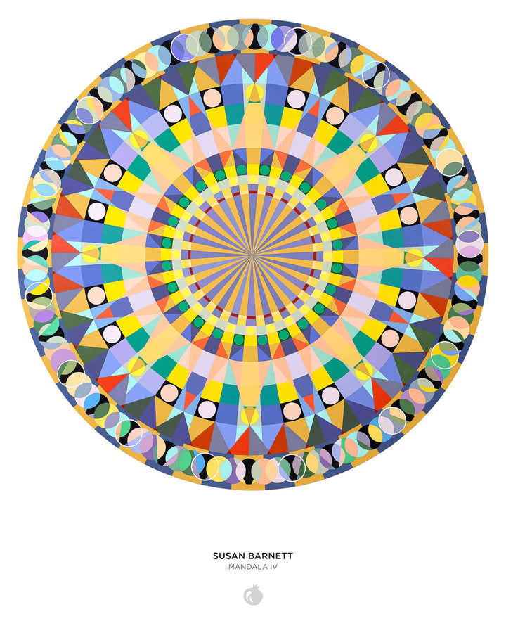 Mandala IV Circular 500 Piece Jigsaw Puzzle