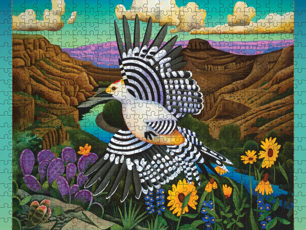 Crossing the Rio Grande 500 Piece Jigsaw Puzzle