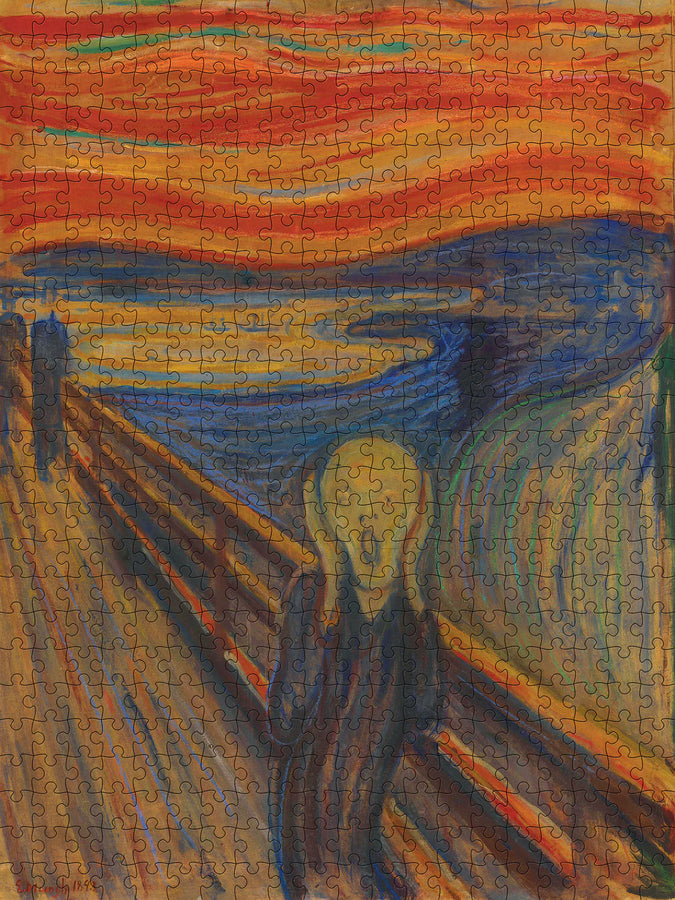 Edvard Munch: The Scream 500 Piece Jigsaw Puzzle