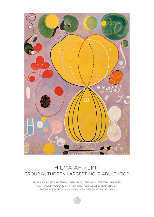 Hilma Af Klint 120-Piece Double-Sided Puzzle