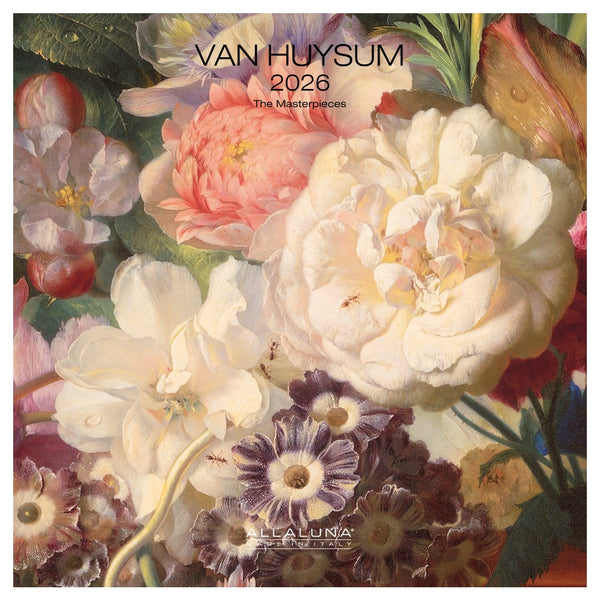Jan Van Huysum 2026 Wall Calendar