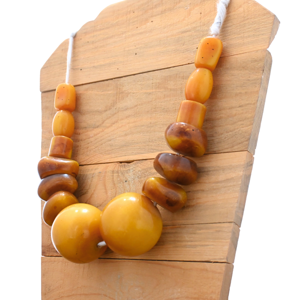 Large African Amber Necklace