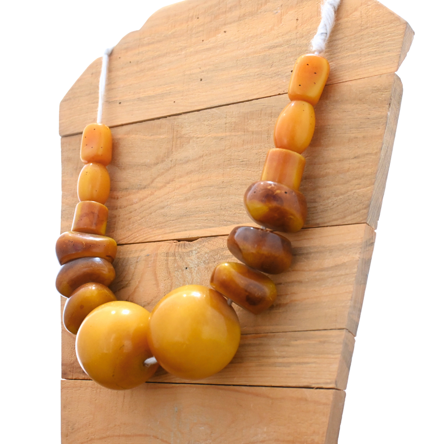 Large African Amber Necklace