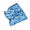 Light Blue Square Blocked Shibori Bandana Neel