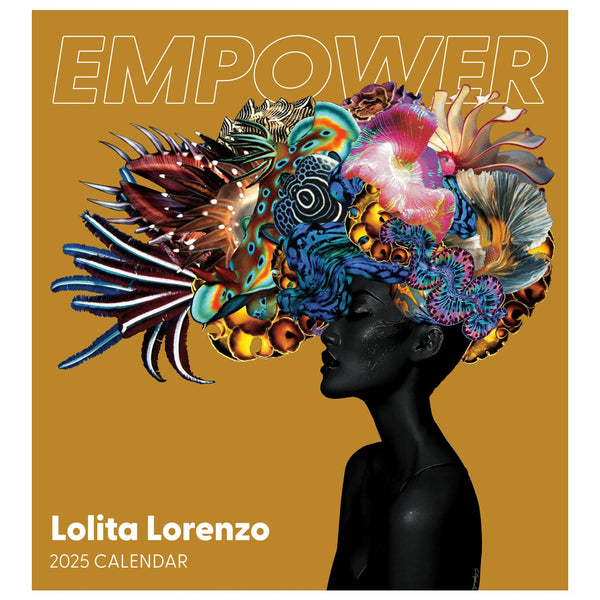 Lolita Lorenzo: Empower 2025 Wall Calendar