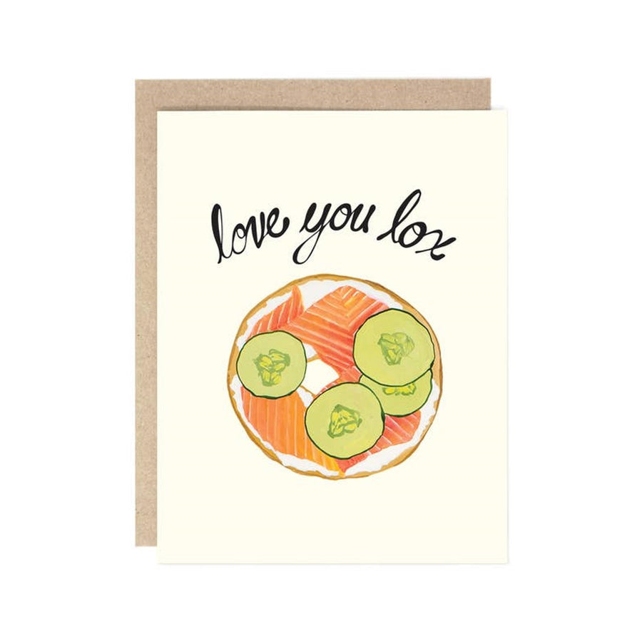 Love You Lox Greeting Card