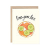 Love You Lox Greeting Card