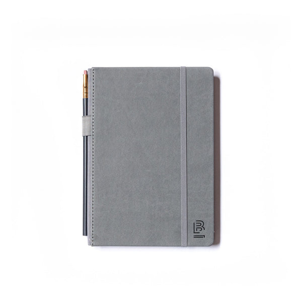 Medium Grey Blackwing Graph Grid Notebook with Pencil