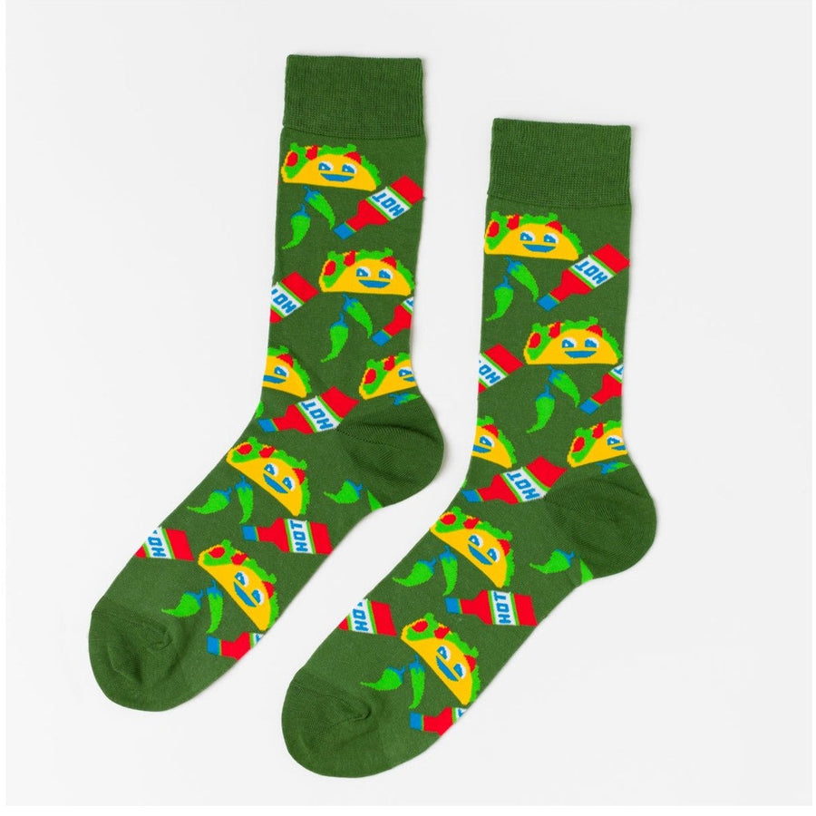 Men's Taco Crew Socks