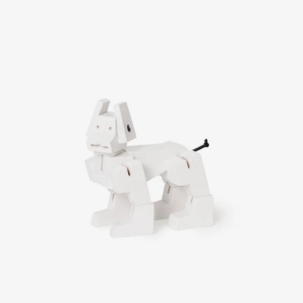 Small White Milo Cubebot