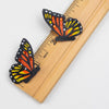 Large Monarch Butterfly Earrings