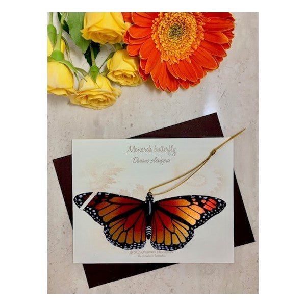 Monarch Ornament and Notecard