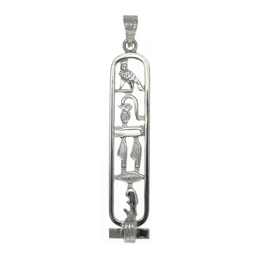 Sterling Silver "Mother" Cartouche Pendant