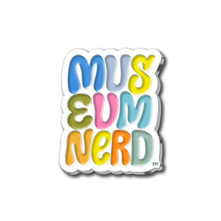 Museum Nerd Enamel Pin