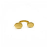 Nala Adjustable Double Disc Ring
