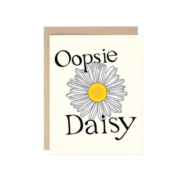 Oopsie Daisy Greeting Card