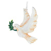 Peace Dove Christmas Ornament