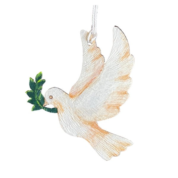 Peace Dove Christmas Ornament