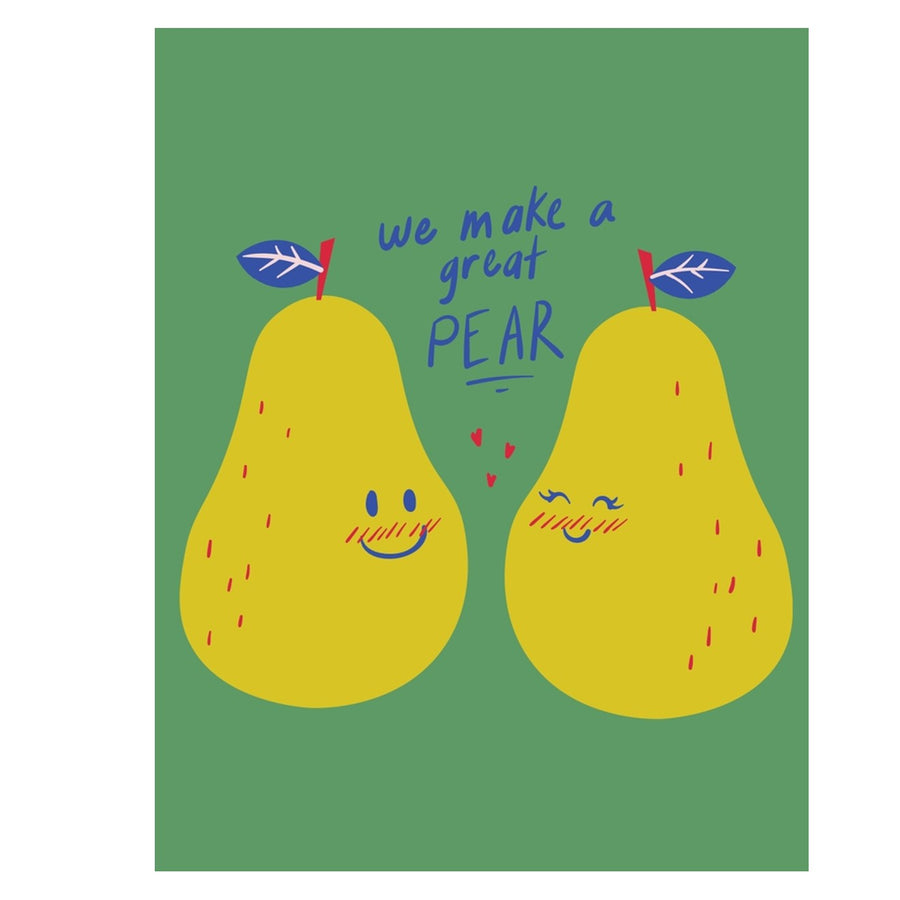 Great Pear Greeting Card