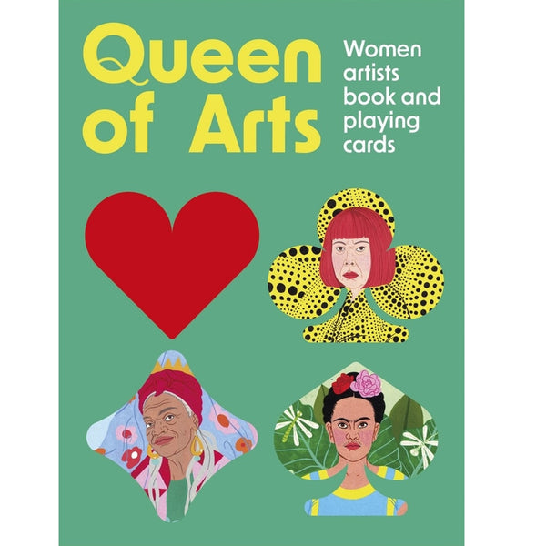Queen of the Arts: Women Artists Book and Playing Cards