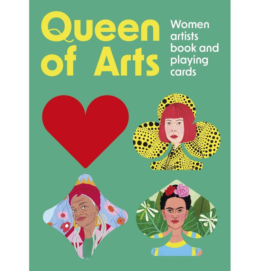 Queen of the Arts: Women Artists Book and Playing Cards