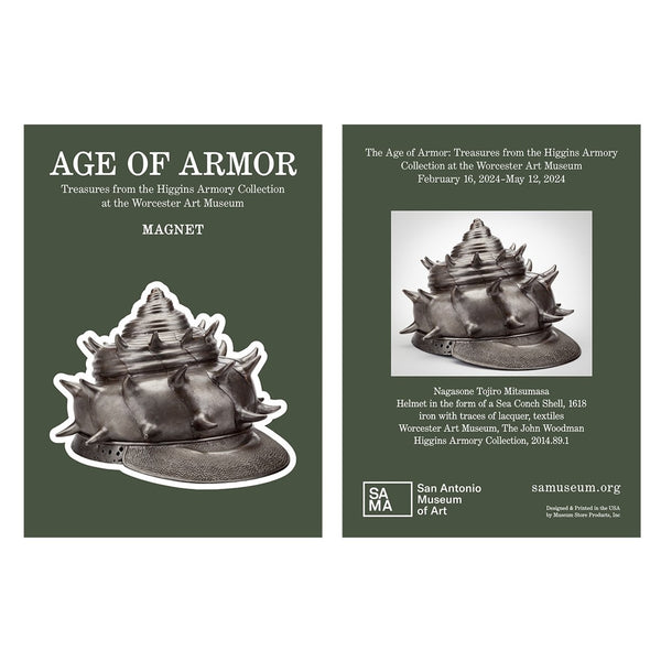 Age of Armor Sea Conch Helmet Magnet