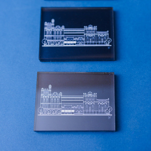 SAMA Building Acrylic Magnet
